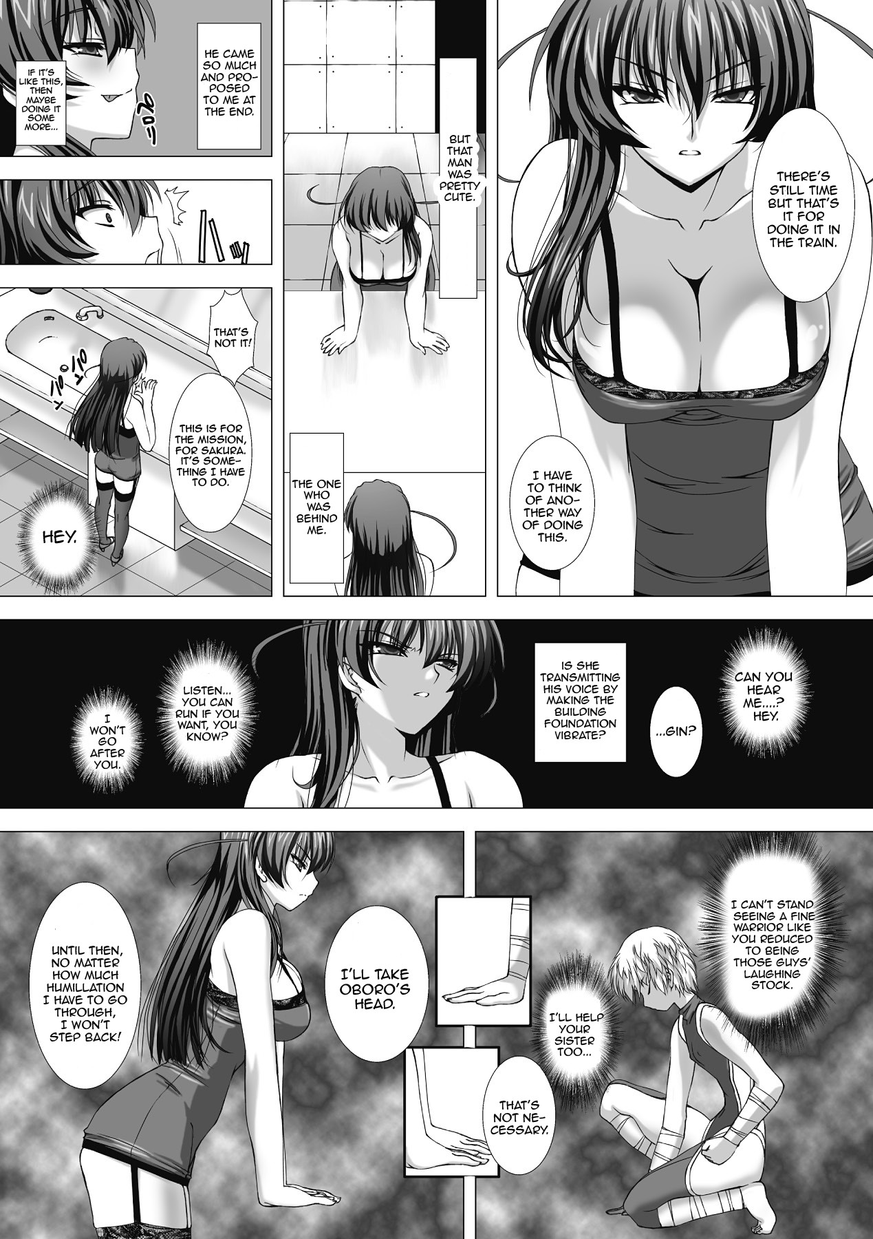 Hentai Manga Comic-Anti-demon Ninja Asagi Embarrassing Dark Game-Read-64